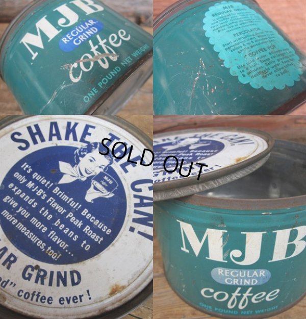 画像3: Vintage MJB Coffee Tin Can (PJ446)