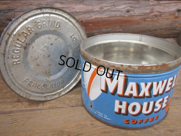 画像1: Vintage MWH Coffee Tin Can #C (PJ448)