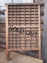 Vintage Printer Block Tray #42 (PJ452)