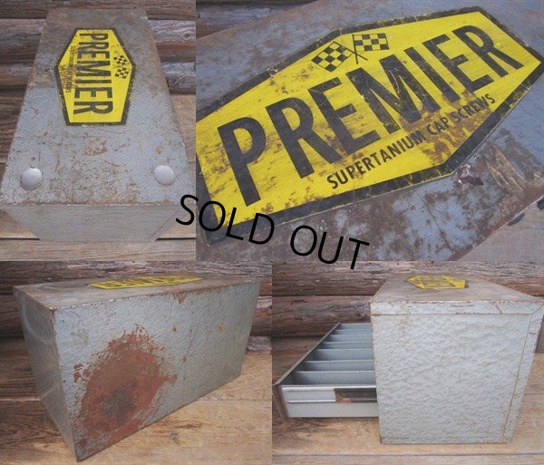 画像2: Vintage PREMIER 3 Drawer Tool Part Box (PJ455)