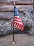 画像1: Vintage US FLAG Old Glory Stars and Stripes #D (PJ461) (1)