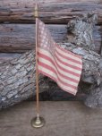 画像1: Vintage US FLAG Old Glory Stars and Stripes #C (PJ460) (1)