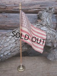 Vintage US FLAG Old Glory Stars and Stripes #C (PJ460)