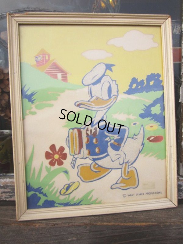 画像1: Vintage Donald Duck Art (PJ468) 