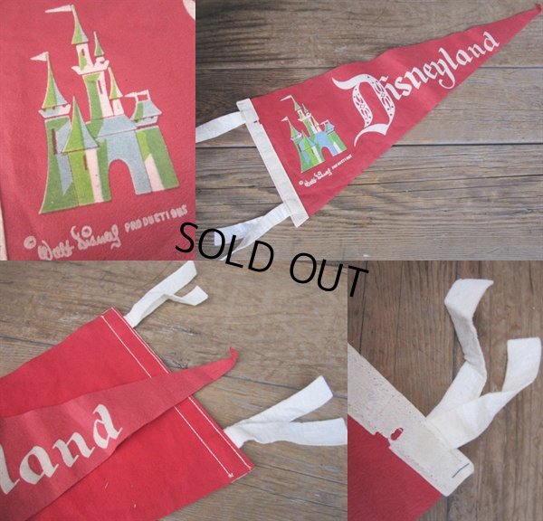 画像2: Vintage Disneyland Pennant  (PJ470) 