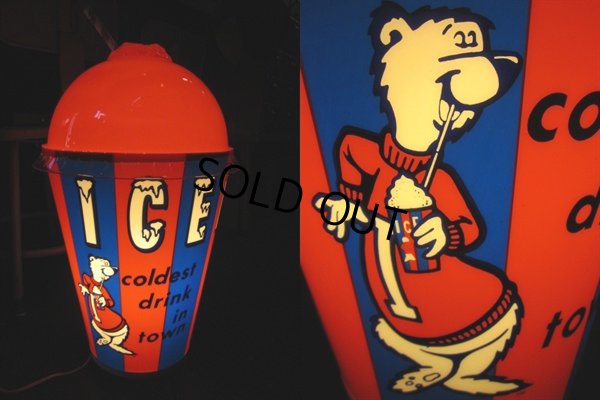 画像3: Vintage ICEE BEAR Light Up Store Display Sign (PJ483) 