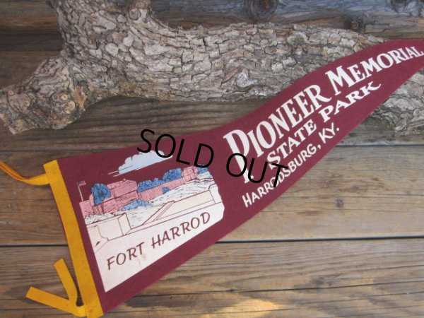 画像1: Vintage Souvenir Pennant / PM STATE PARK (PJ500) 