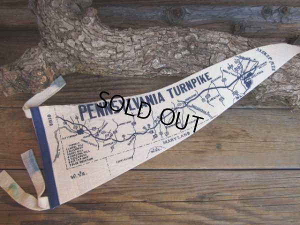 画像1: Vintage Souvenir Pennant / PENNSYLVANIA (PJ501) 