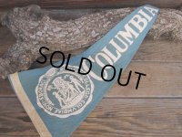 Vintage College Pennant / COLUMBIA UNIV (PJ503) 