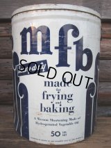 Vintage MFB Shortning Can (AC289) 