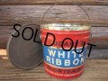 Vintage Tin Can / WHITE RIBBON (PJ509)  