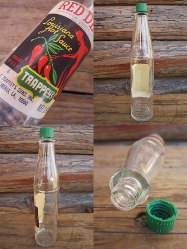 画像2: Vintage Trappey's Hot Souse Bottle (PJ519)