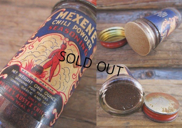 画像3: Vintage MEXENE Chili Powder Bottle (PJ517)