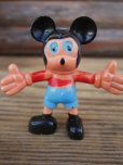 画像1: Vintage Disney Bendable Figure / Mickey (PJ525) (1)