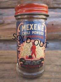 Vintage MEXENE Chili Powder Bottle (PJ517)