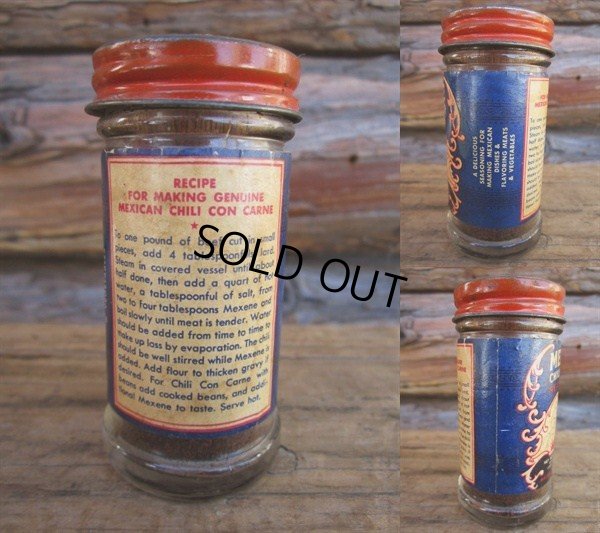 画像2: Vintage MEXENE Chili Powder Bottle (PJ517)