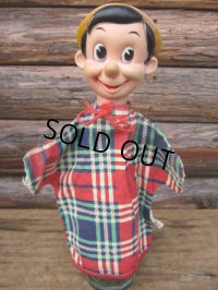 60s Vintage Puppet Doll GUND Pinocchio (PJ530)