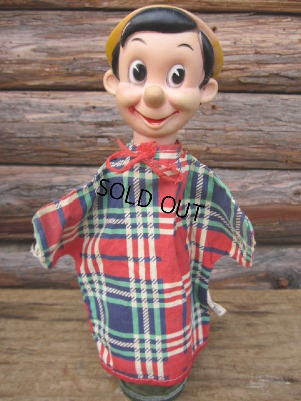 画像1: 60s Vintage Puppet Doll GUND Pinocchio (PJ530)