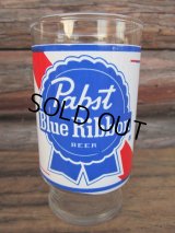 Vintage Glass / Pabst Blue Ribbon Beer (PJ540)