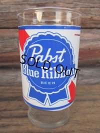 Vintage Glass / Pabst Blue Ribbon Beer (PJ540)