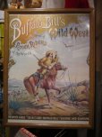 画像1: Vintage Buffalo Bill's Poster Flame (PJ564)  (1)