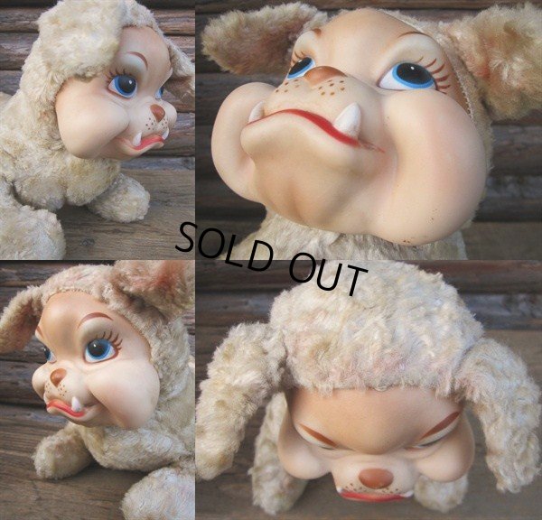 画像2: Vintage Rubber Face Doll Bulldog (PJ560)