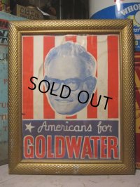 Vintage BM Goldwater Poster Flame (PJ563) 