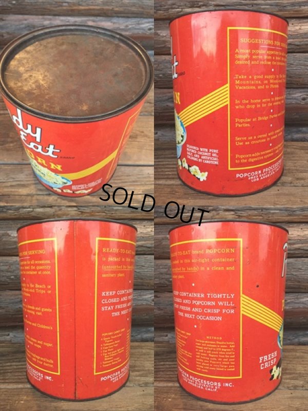 画像2: Vintage Popcorn Tin Can (PJ574)