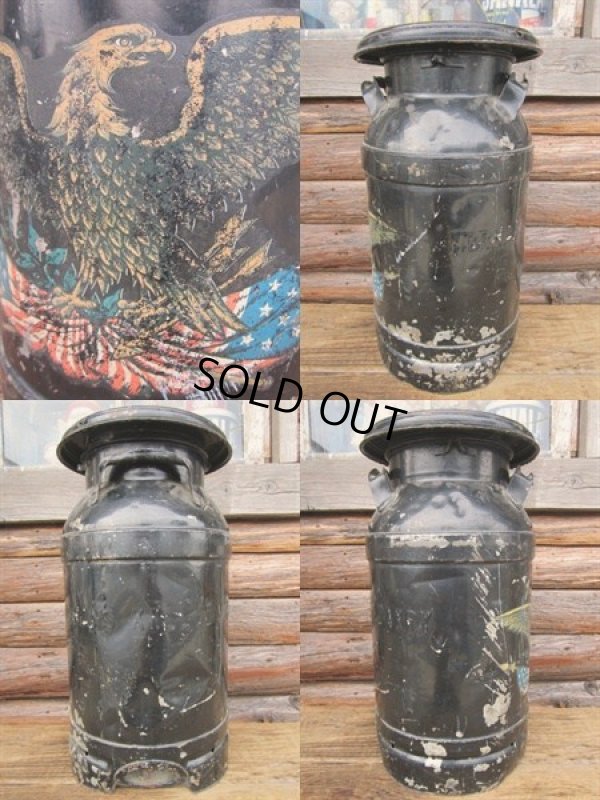 画像2: Vintage Large Milk Can American Eagle (PJ592)