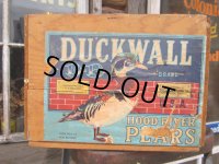 Vintage Wood DUCKWALL Fruit Crate Box (PJ591) 