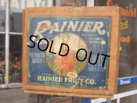 Vintage Wood PAINER　Fruit Crate Box (PJ588) 