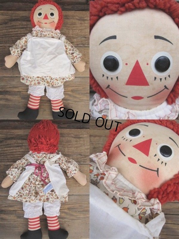 画像2: Vintage Raggedy Anne / Rug Doll 49cm (PJ593)