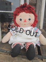 Vintage Raggedy Anne Rug Doll 31cm (PJ596)