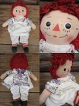 画像2: Vintage Raggedy Anne Rug Doll 31cm (PJ596) (2)