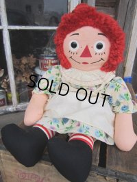 Vintage Raggedy Anne Rug Doll 47cm (PJ594)