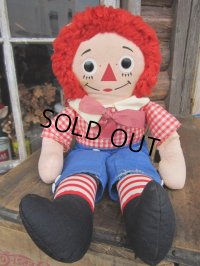 Vintage Raggedy Andy Rug Doll 40cm (PJ601)