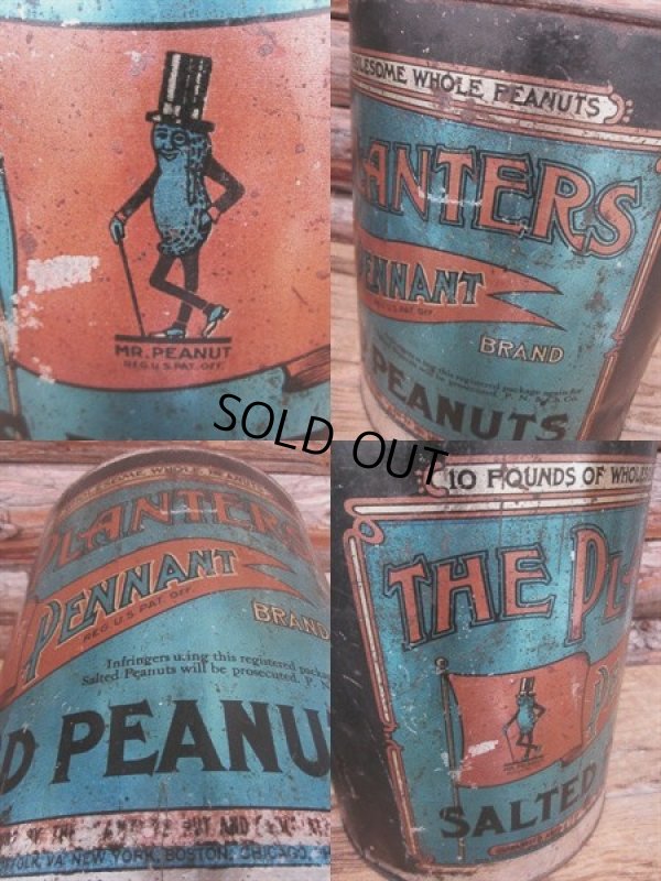 画像3: Vintage Planters Nuts Can / Pennant ver (PJ642)