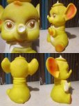 画像2: Vintage Rubber Doll Yellow Elephant (PJ647) (2)