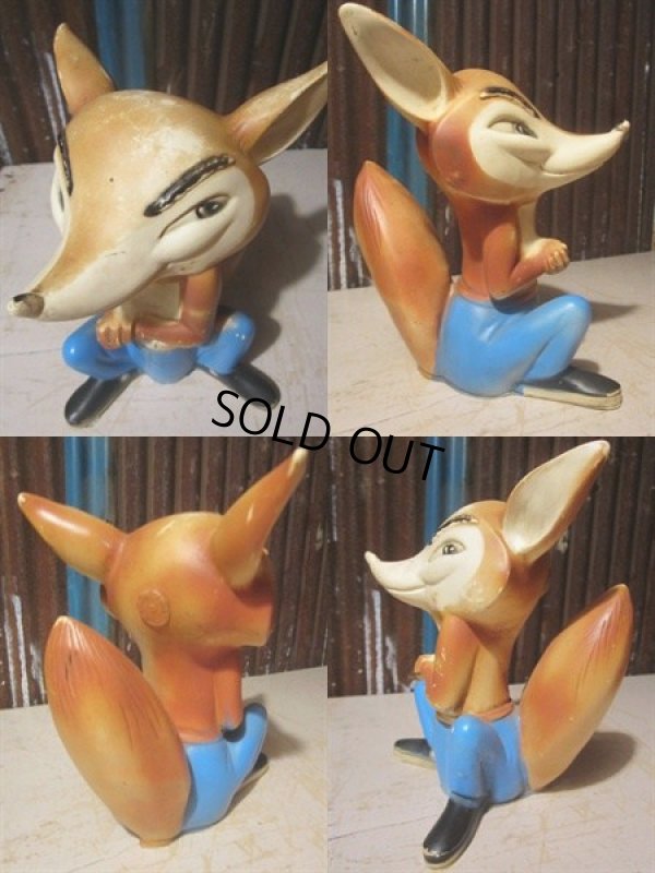 画像2: Vintage Rubber Doll Fox #A (PJ644)