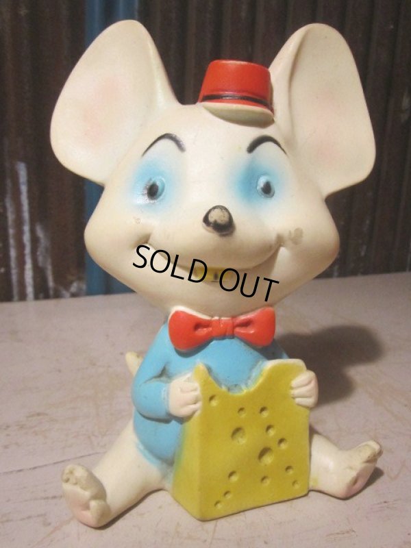 画像1: Vintage Rubber Doll Yummy Mouse (PJ651)