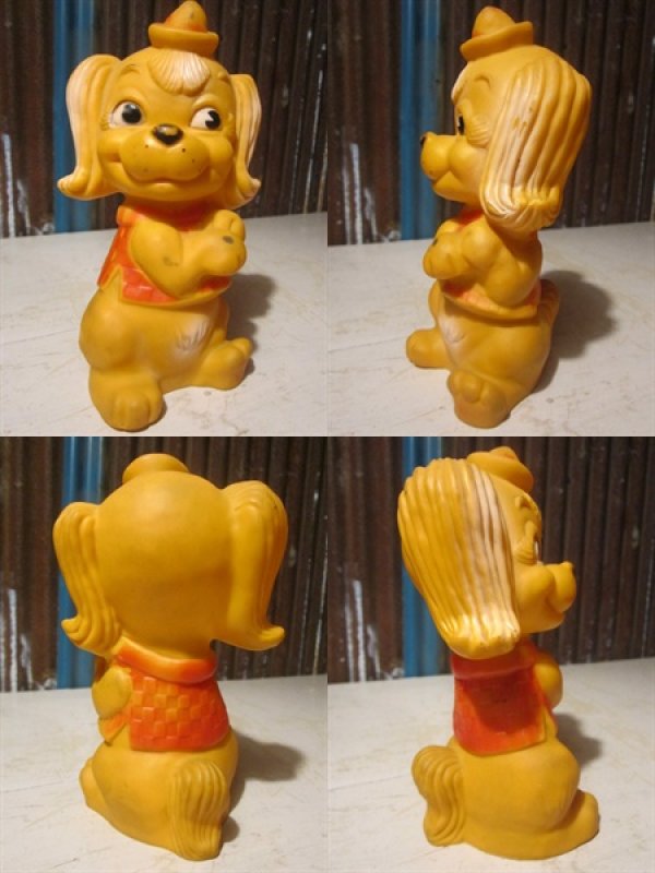 画像2: Vintage Rubber Doll ChinChin Dog (PJ654)