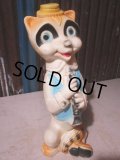Vintage Rubber Doll Clarinets Racoon (PJ662)
