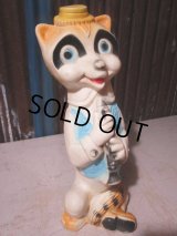 Vintage Rubber Doll Clarinets Racoon (PJ662)