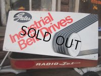Vintage Gates Industrial Belt Drives Sign (PJ665) 
