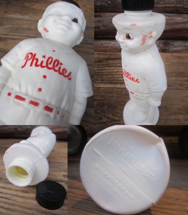 画像3: Vintage Phillies Ball Player Fun Bath (PJ668)