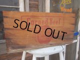Vintage Wood Box Corned Beef (PJ675) 