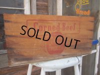 Vintage Wood Box Corned Beef (PJ675) 