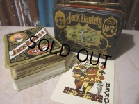 Vintage Jack Daniel's Playing Cards W/Tin Case (PJ679)