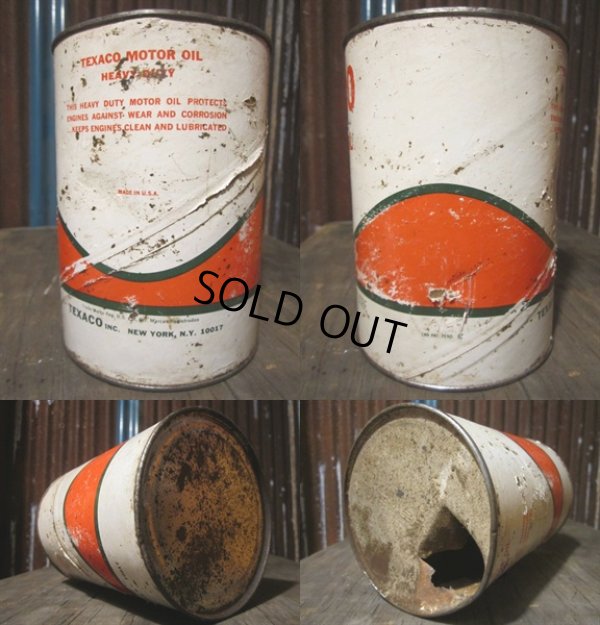 画像2: SALE Vintage Texaco Quart Can Motor Gas/Oil (PJ699) 