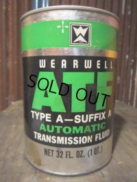 SALE Vintage ATF Quart Can Motor Gas/Oil (PJ691) 